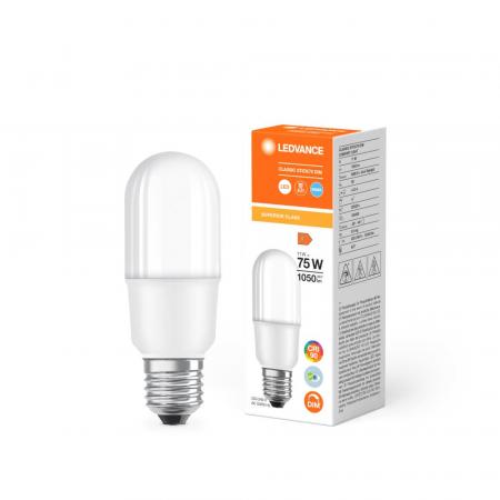Ledvance E27 LED Lampe in Kolbenform 11W wie 75W dimmbar 6500K hohe Farbwiedergabe